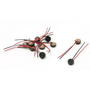 10 pièces micro à condensateur électret 4mm x 2mm pour MP3 MP4
