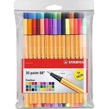 STABILO Point 88 Fine Tip Pens