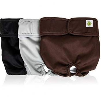 Set Pannolino Lavabile per Cagnelle – 3 pezzi – M