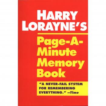 Harry Lorayne'S Page-A-Minute Memory Book