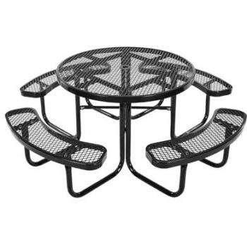 Ensemble table et bancs d'extérieur Vevor – Table de pique‑nique robuste 1150 mm