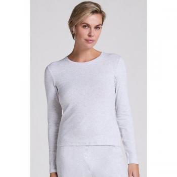 Camiseta de Dormir Pointelle Gris Hunkemöller