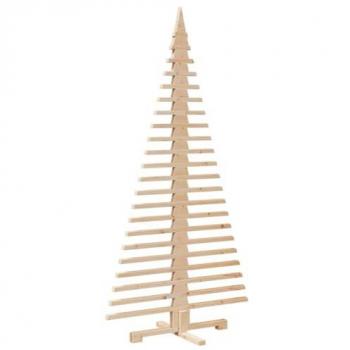 180 cm Solid Wood Pine Christmas Tree vidaXL
