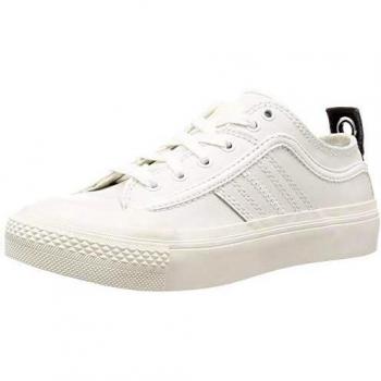 Diesel S-astico Low Lace W-Sneakers femme, Blanc