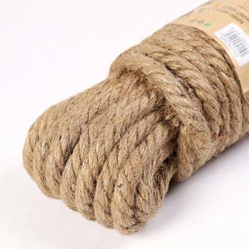 Durable Jute Rope for Handmade Crafts and Cat Trees