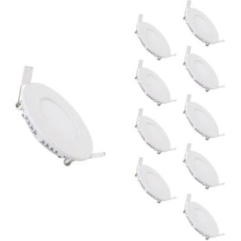 Silamp Ensemble de Spots LED Ronds 3W