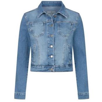 Rock Creek Damen Stretch Jeansjacke Urban Stonewash D-493 Hellblau XL