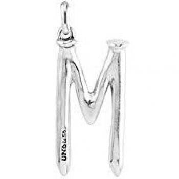 UNOde50 Luxurious Silver M Pendant