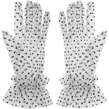 Gants antidérapants en dentelle et tulle pour femme, L84