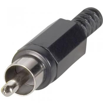 BKL Electronic RCA Connector, Straight, 2 Pins, Red