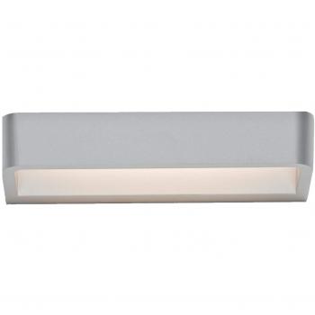 Belvedere W1 LED Wandleuchte – Silber, 1250 lm, 23×12,5×3,5 cm