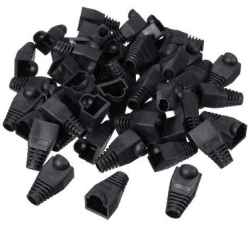 Modular Connector Boot Covers – 50 Pack (Plastic)