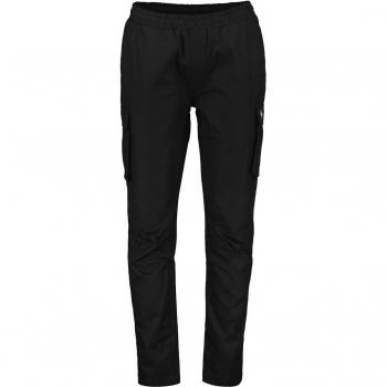 Cotton Ripstop Cargo Laced Easy – pantalone largo uomo, nero