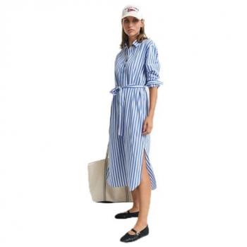 Midi Rayas Gant Elegante Azul