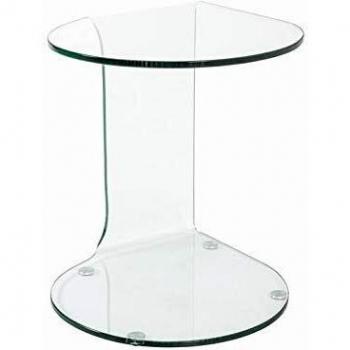 HAKU Beistelltisch transparent 18708