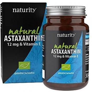 Natural Astaxanthin 12 mg & Vitamin E