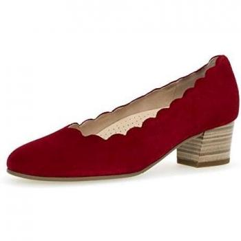 Gabor Damen Pumps 22.221.48, Trachtenschuhe für Frauen, festlich, Oktoberfest, Dirndl, Rubin