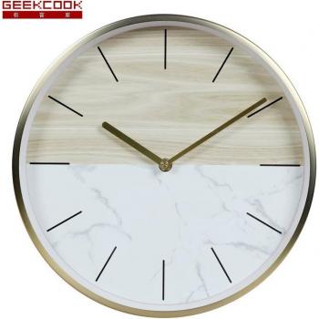 Reloj de Pared FZ777 “Silueta Dorada”