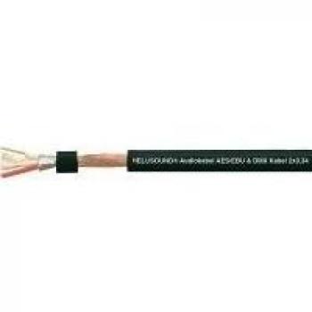Helukabel Audiokabel 2 x 0,34 mm² Schwarz Meterware