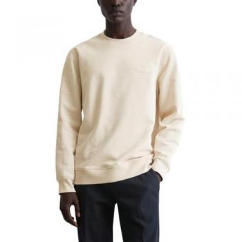 Sweatshirt MARC O'POLO aus reiner Bio-Baumwolle Gr. S, braun, Herren