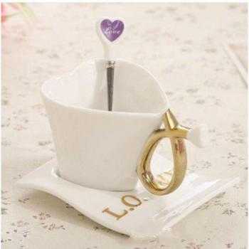 Romantic Heart Tea Cup