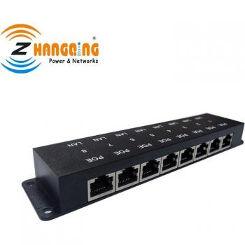 8-Port IEEE 802.3af PoE Injector for Access Points