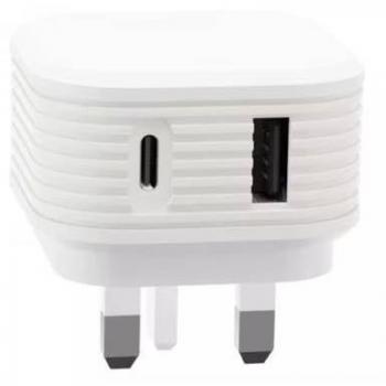 Juice 30W Universal Dual Port Fast Charger Plug