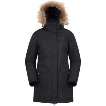 Chaqueta Tarka II (Largo) Acolchada, Color Borgoña, UK 8 – Para Mujer