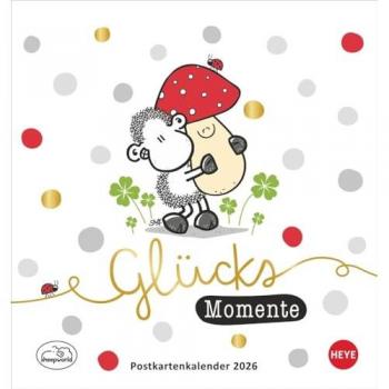 sheepworld Postkartenkalender 2026