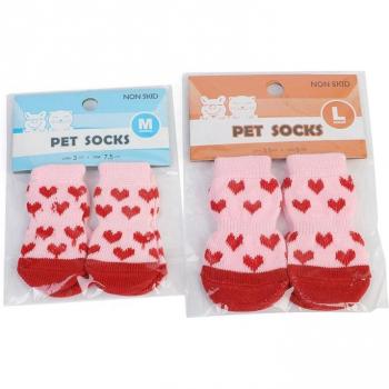 4Pcs Set Warm Dog Socks