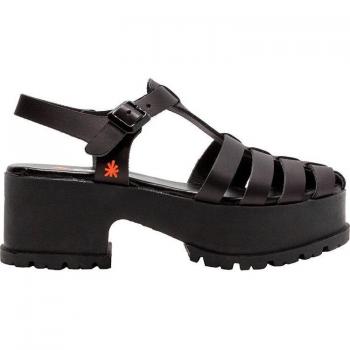 ART Sandalen Manchester Grass Waxed 1822 Schwarz für Damen