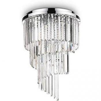 Netlighting Carlton 12 Light Ceiling Light Chandelier Chrome E14