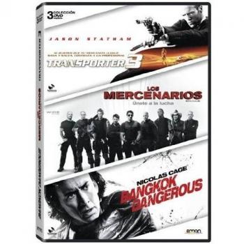 Pack bangkok dangerous transporter 3 los mercenarios dvd