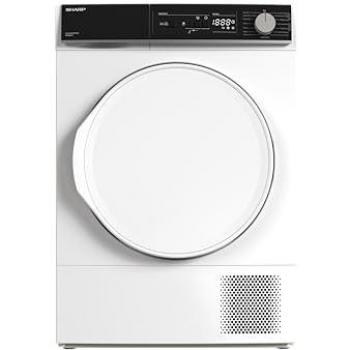 Sharp KD-NHA8S8P1W3-DE, 8 kg Wärmepumpentrockner