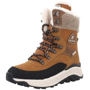 Rieker Evolution Winterboots Damen braun TEX wasserfest Größe 38