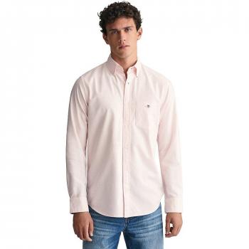 Camisa Gant Regular Fit Rosa para Hombre