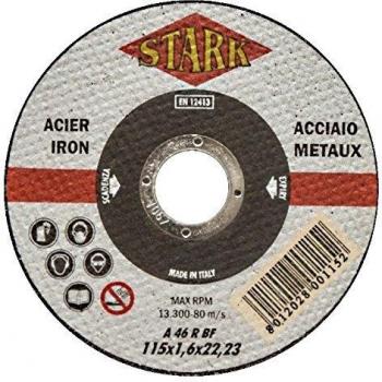 50 disques XSTARK 115x1,6 pour découpe de fer