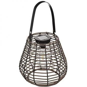 Solar-Laterne Viky, braun, H. 26 cm