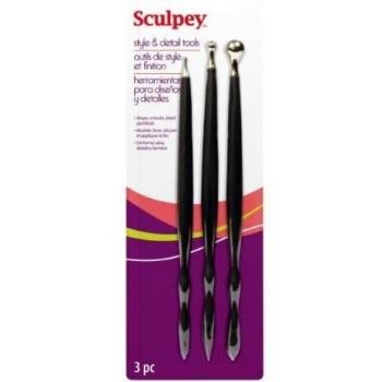 Achat en vrac : Polyform Sculpey Style &détail Tools 18/Pkg (Lot de 18)