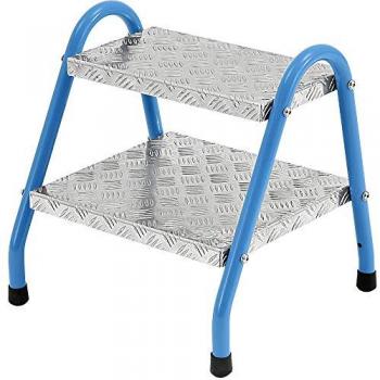 Eurokraft Pro Escabeau 2 Marches en Acier