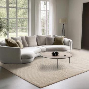 Tapis Moderne Elisa Ronde Haute Densité 120 cm