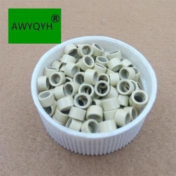 Extensiones de cabello rubio de 4,5mm con tornillos en rosca 13