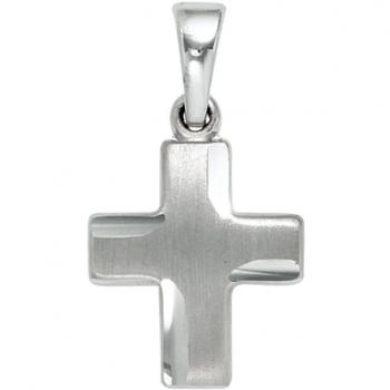 Hochwertiger Kreuzanhänger aus 925 Sterling Silber