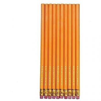 Pelikan HB Bleistifte mit Radierer, 10er Pack