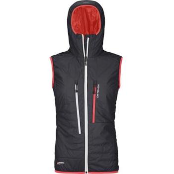 Manteau Isotherme Capuche Swisswool Piz Boè Femme Noir XS