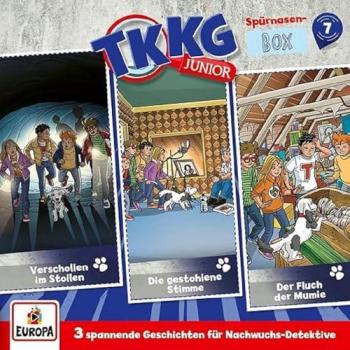 TKKG Junior – 7‑Buchbox mit Hörspielen