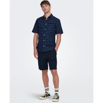 ONLY & SONS ONSLINUS 0007 Casual Cotton Linen Shorts