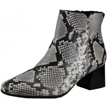 Paul Green 9609, grau-cobra, Damenstiefelette, Gr. 3½