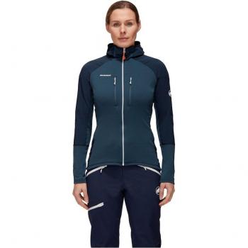 Giacca Pile con Cappuccio Mammut Eiswand Advanced