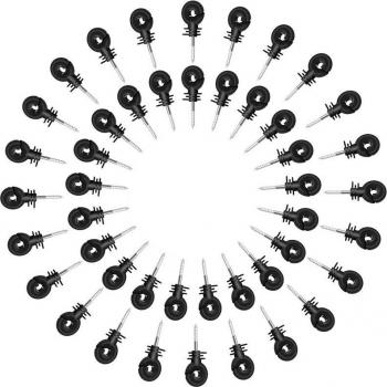 Isolateur à Anneau pour Poteau en Bois (25 pièces)